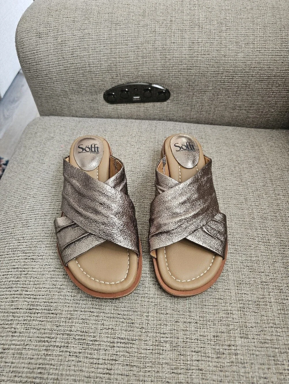 Sofft Fallon Slide Sandals Size 6 - Picture 4 of 8